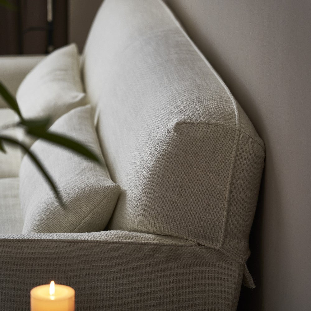 Cocos White Sofa - grado