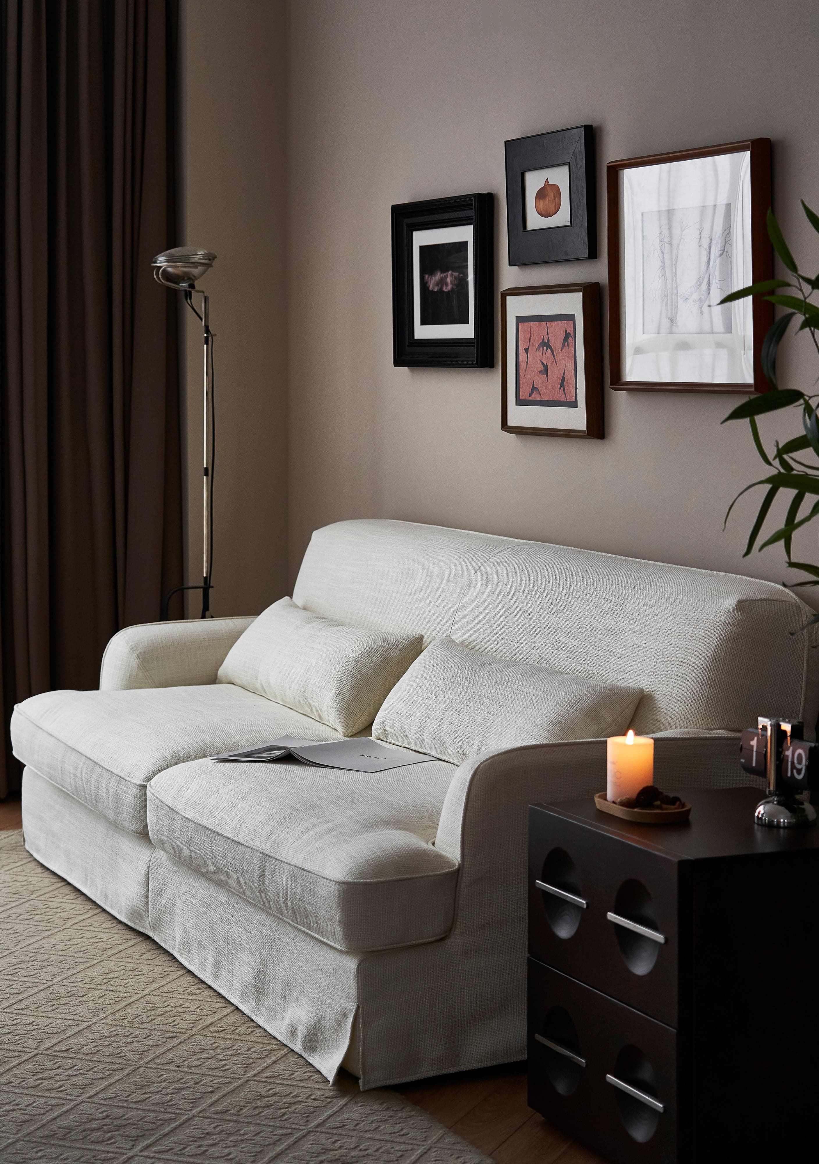 Coco White Sofa - grado