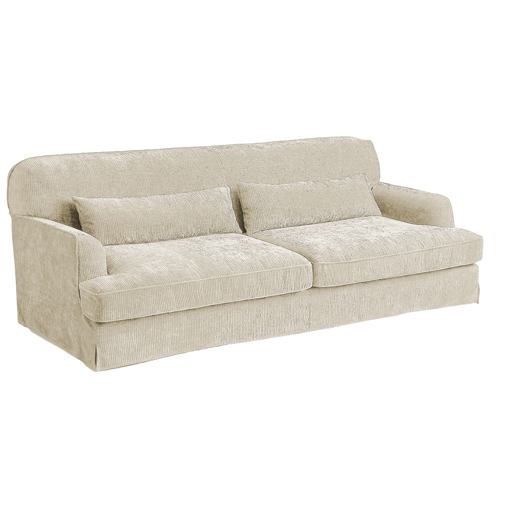 Cocos White Sofa - grado