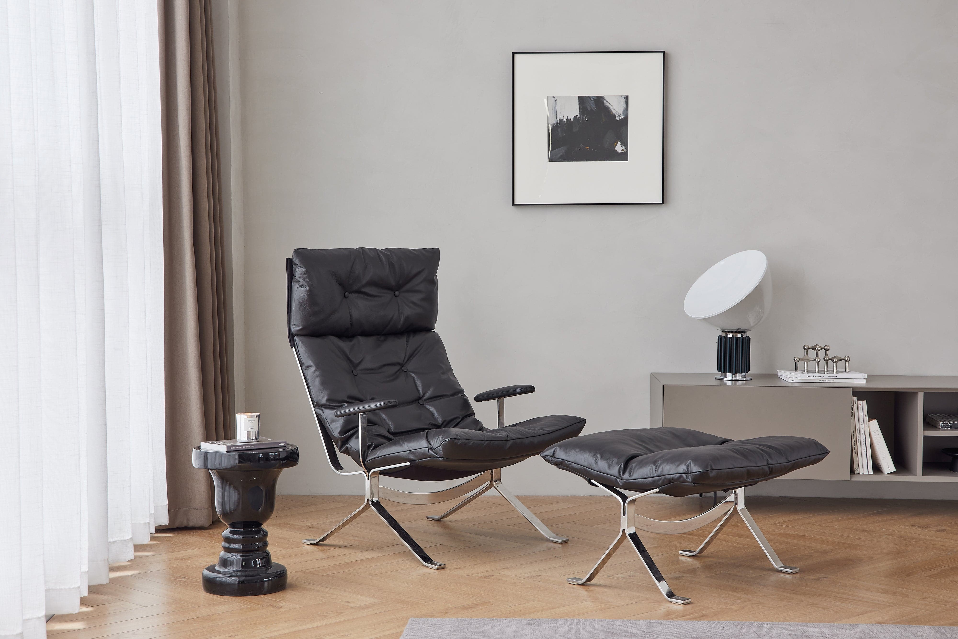 Omelette Lounge Chair/High Back With Armrests - grado