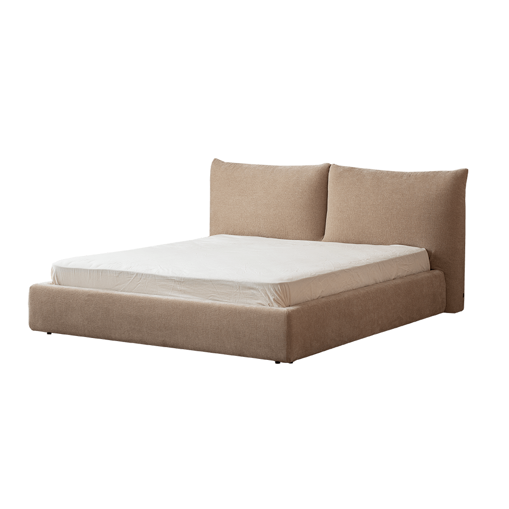 Puff Bed Queen Size Chenille City-120