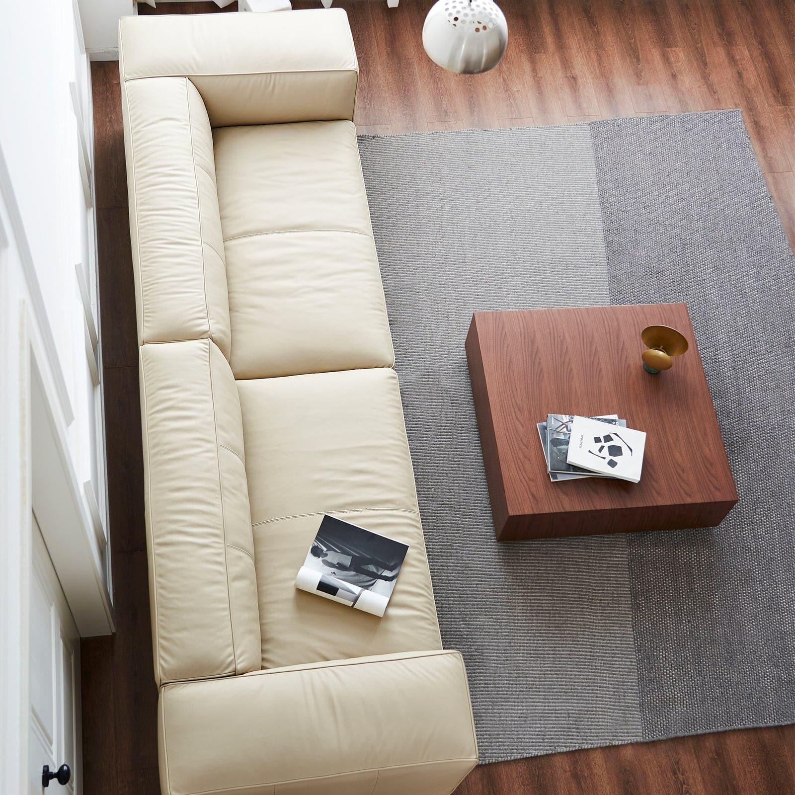 Sugar Cubes Coffee Table / Square - Walnut Veneer - 900*900mm - grado