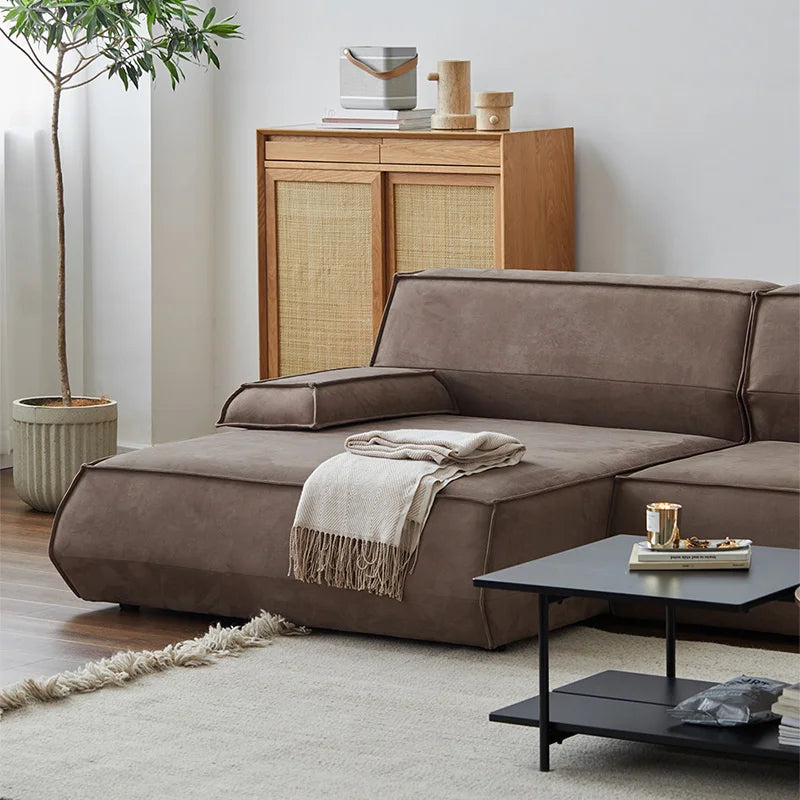 Tofu Chaise Sectional Sofa