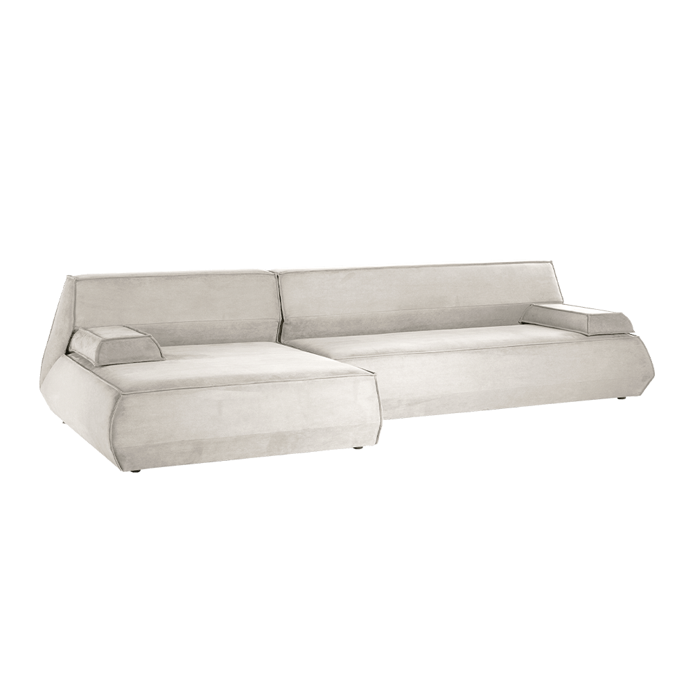 Tofu Chaise Sectional Sofa