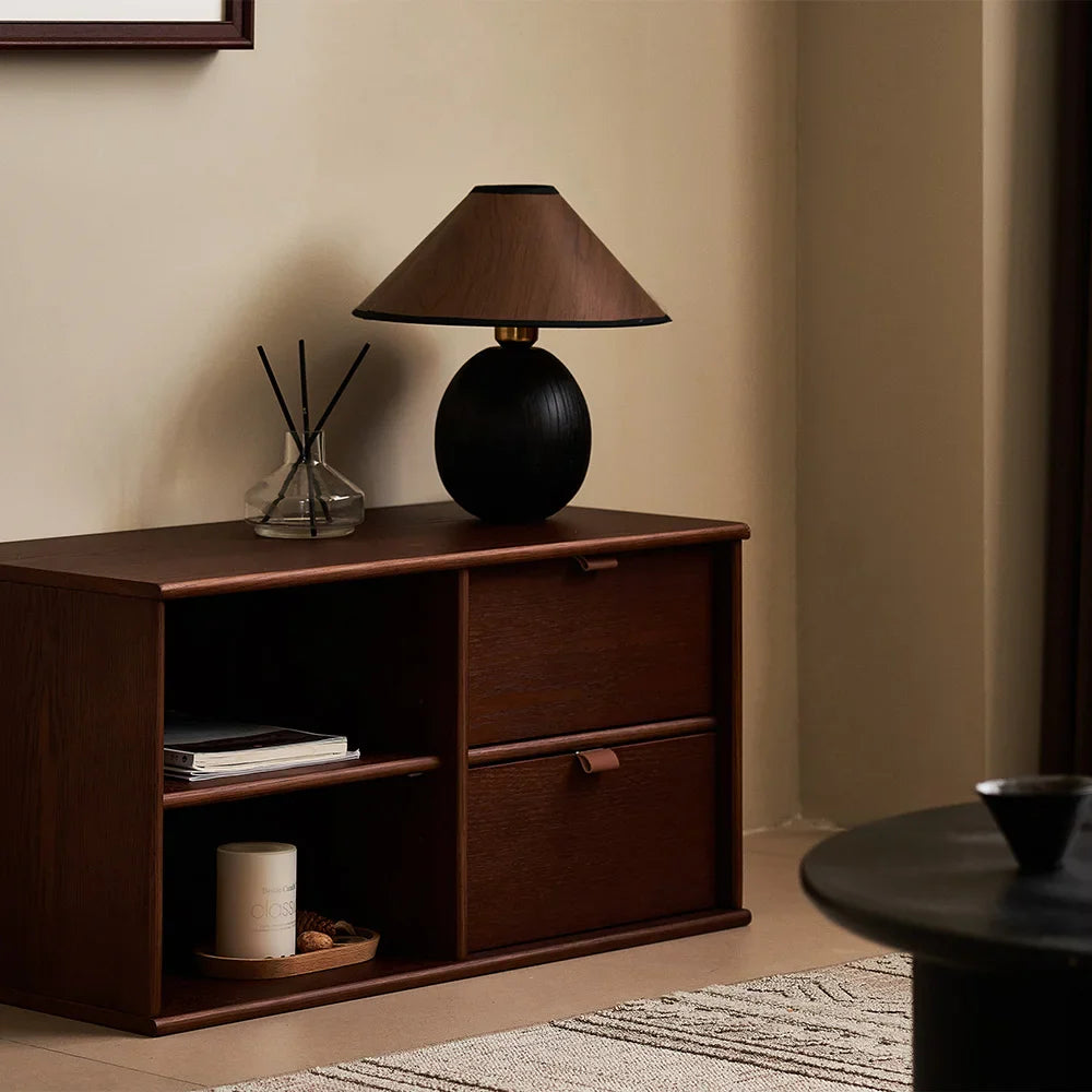 Dark Chocolate Sideboard-2 Shelf