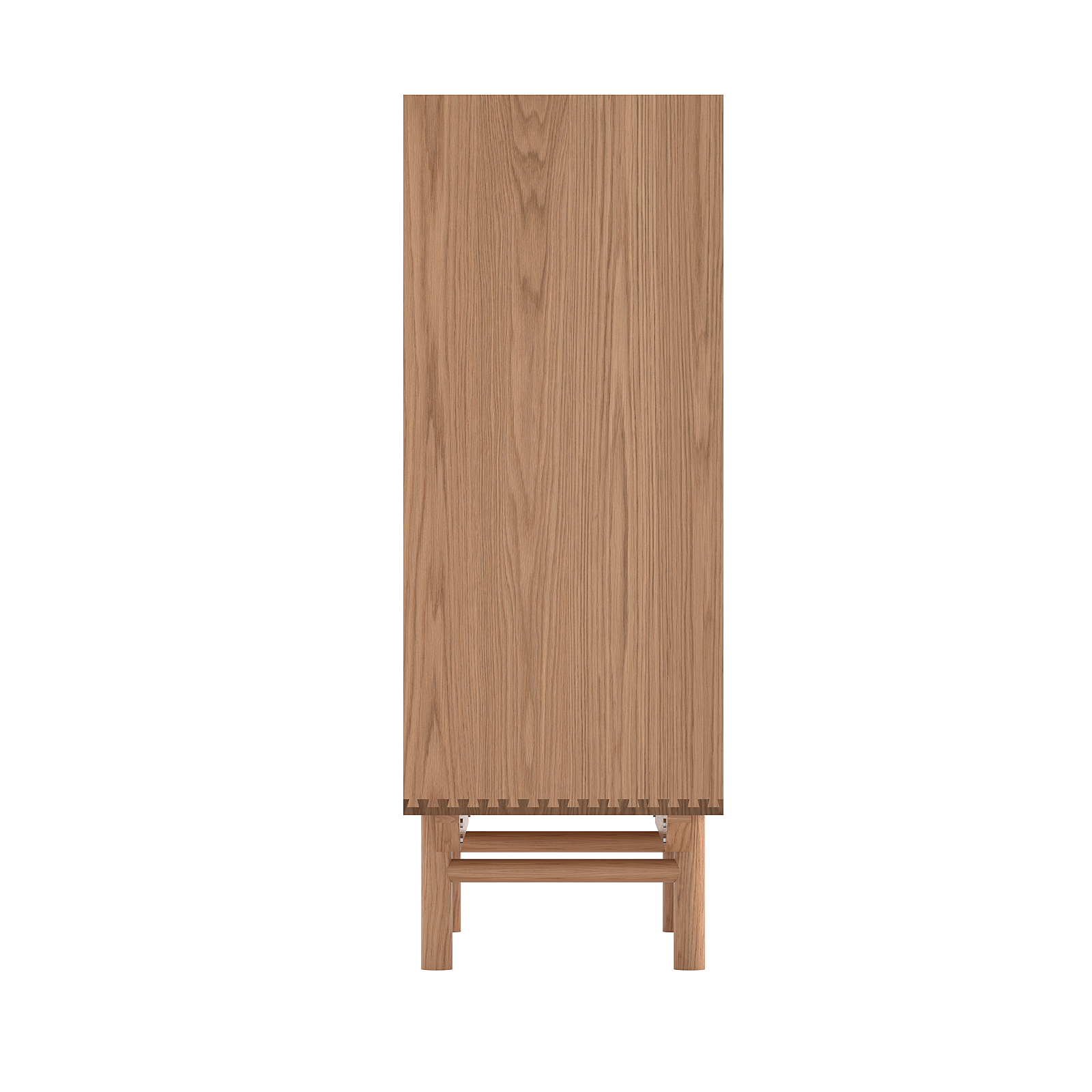 Torii Sideboard / Woven Rattan Doors & Glass Top - grado