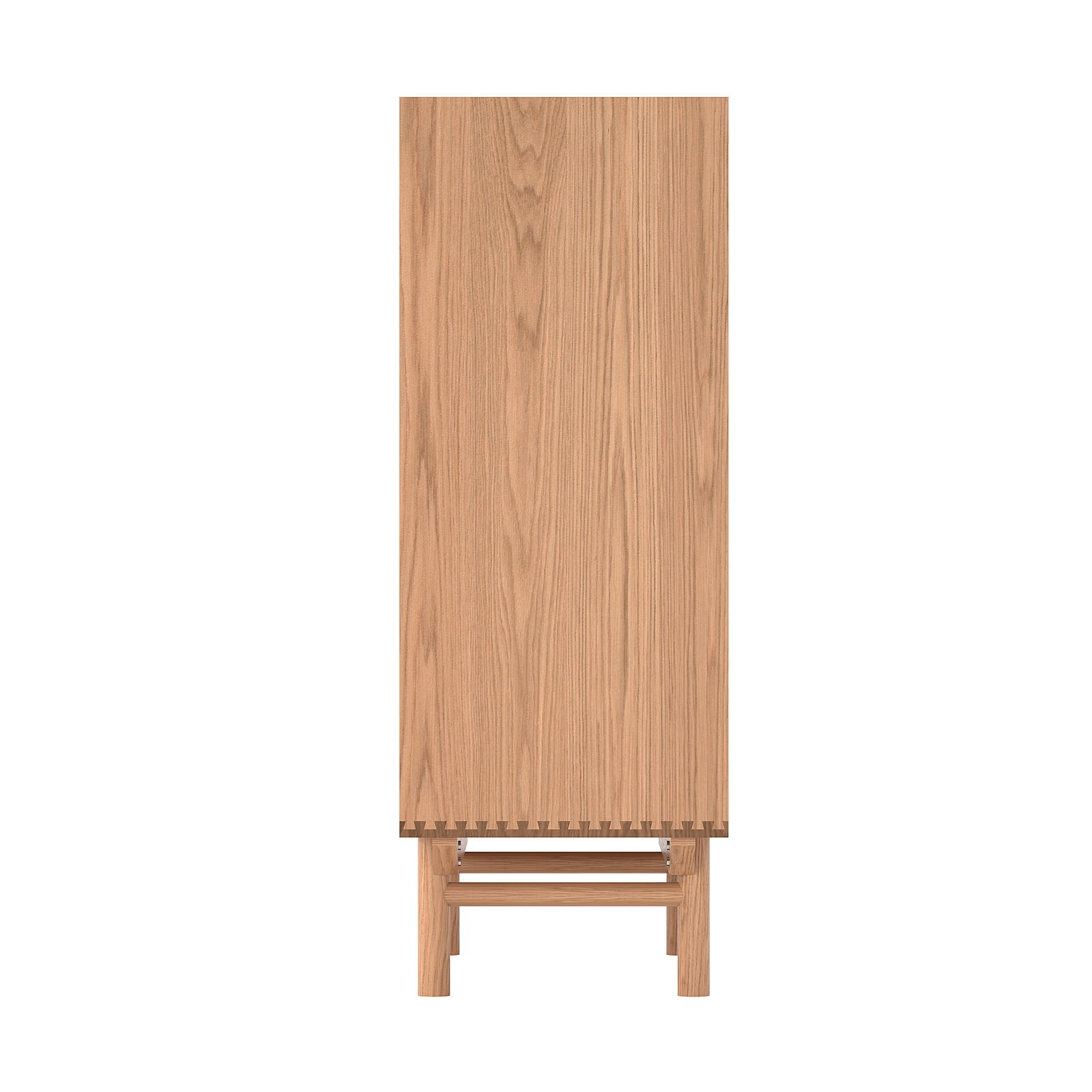 Torii Sideboard / Woven Rattan Doors & Glass Top - grado